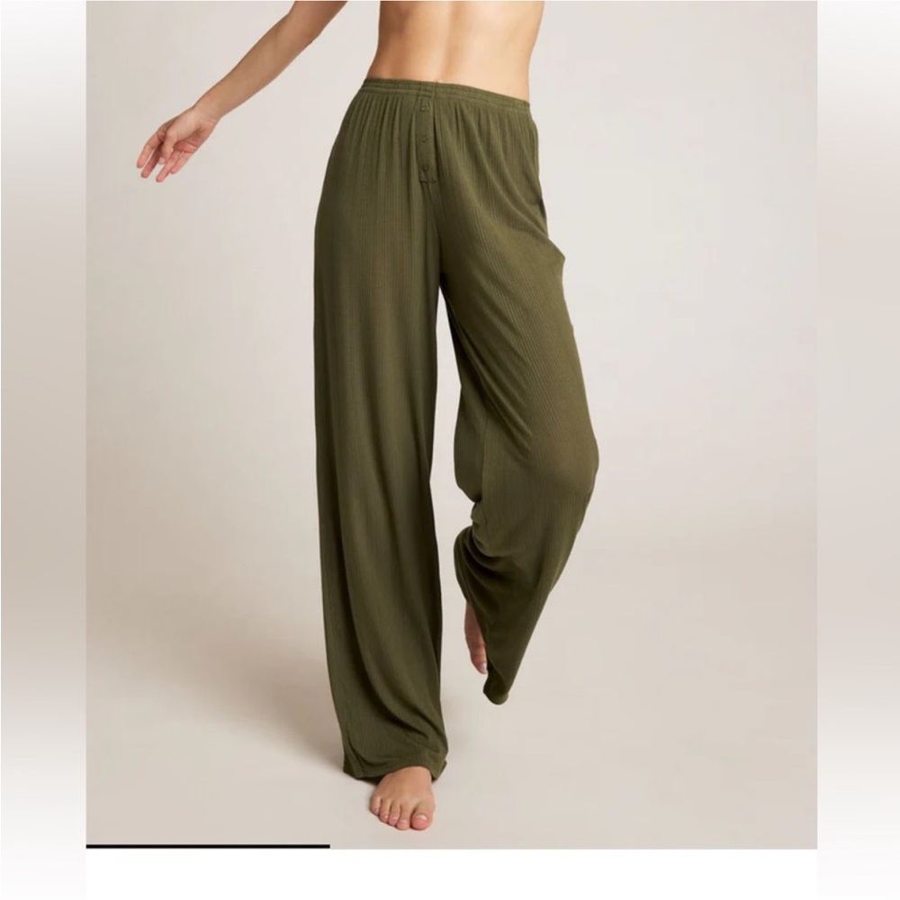 Negative Underwear Whipped Track Pants in Moss